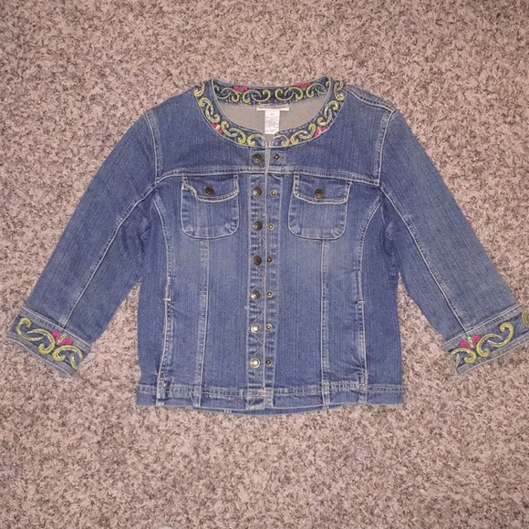 Jackets & Blazers - Jean jacket with detail